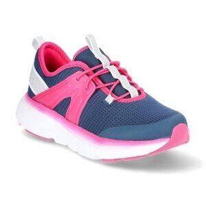 Athletic Works Girls Cage Knit Slip On Sneaker